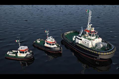 An ASD tug, Stan Tug 1606 and a Stan Launch 1305 are on order for Fratelli Neri (Damen)